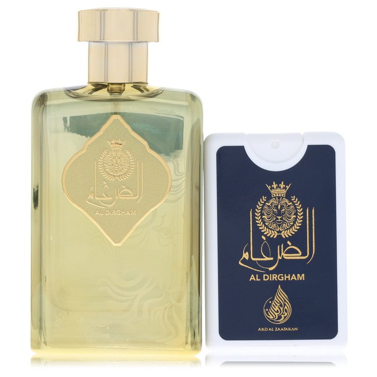 Ard Al Zaafaran Al Dirgham by Al Zaafaran Eau De Parfum Spray +.65 Mini Edp Spray (Limited Edition Unisex Unboxed) 3.4 oz Ard Al Zaafaran Al Dirgham by Al Zaafaran Eau De Parfum Spray +.65 Mini Edp Spray (Limited Edition Unisex Unboxed) 3.4 oz